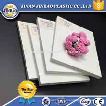 Jinbao pvc furniture board lámina de espuma de plástico 1.22x2.44m 15 18mm